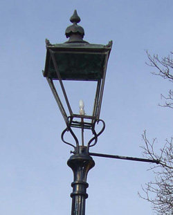 lantern before restoration